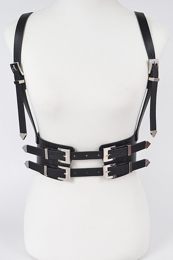 Eleni Multi Buckle Harness Belt
