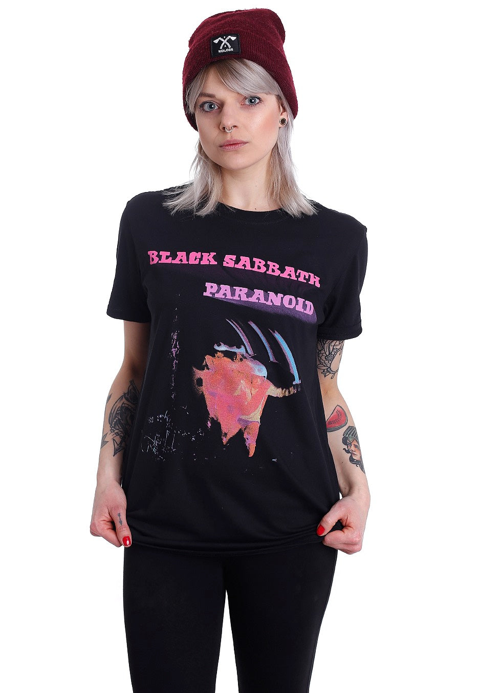 Black sabbath hotsell paranoid t shirt