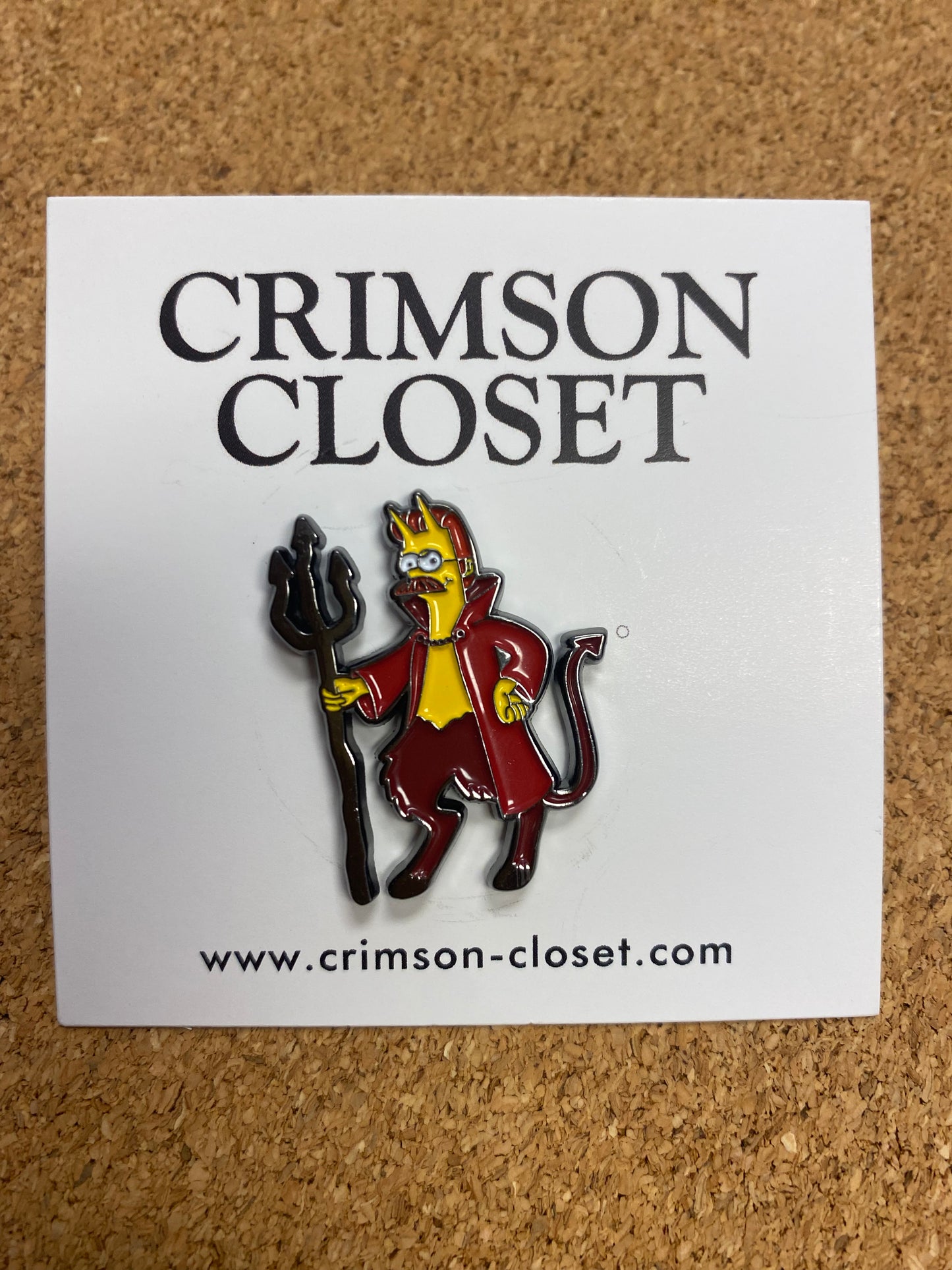 Demon Flanders Pin