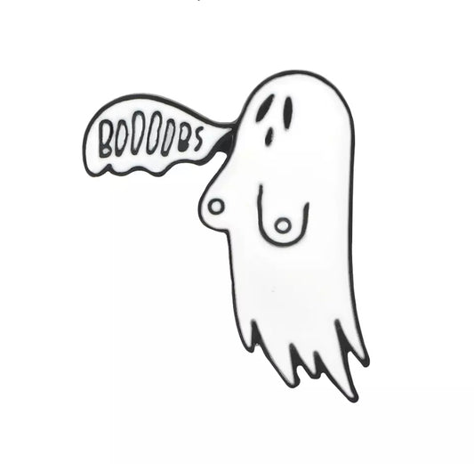 Boobies Ghost Pin