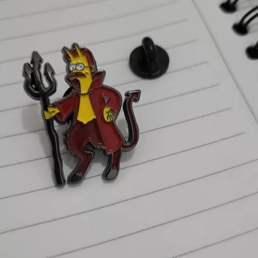 Demon Flanders Pin