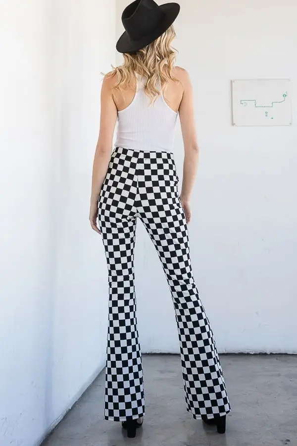 Rude Girl Checkerboard Flares