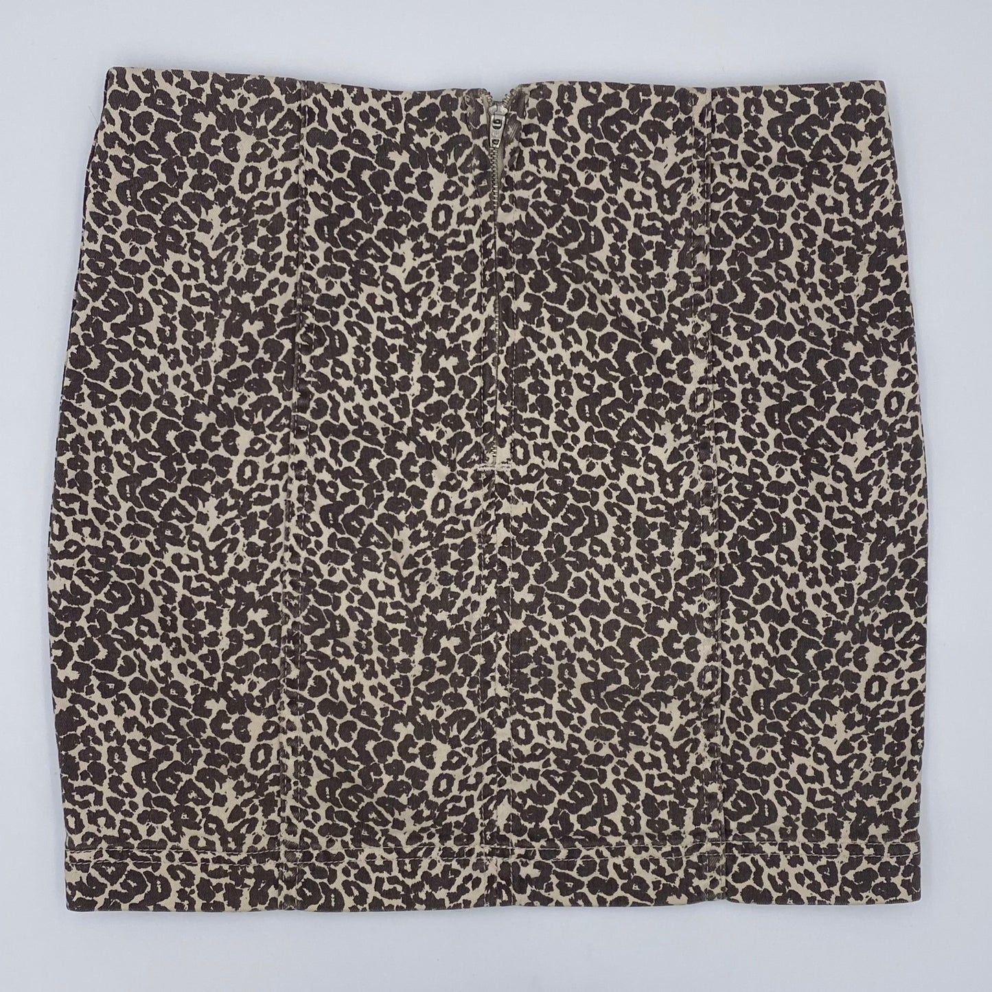 Free People Leopard Mini Skirt
