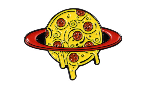Planet Pizza Pin