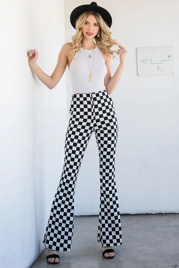 Rude Girl Checkerboard Flares